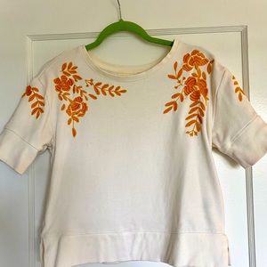 Maeve Cropped Sweatshirt Shirt